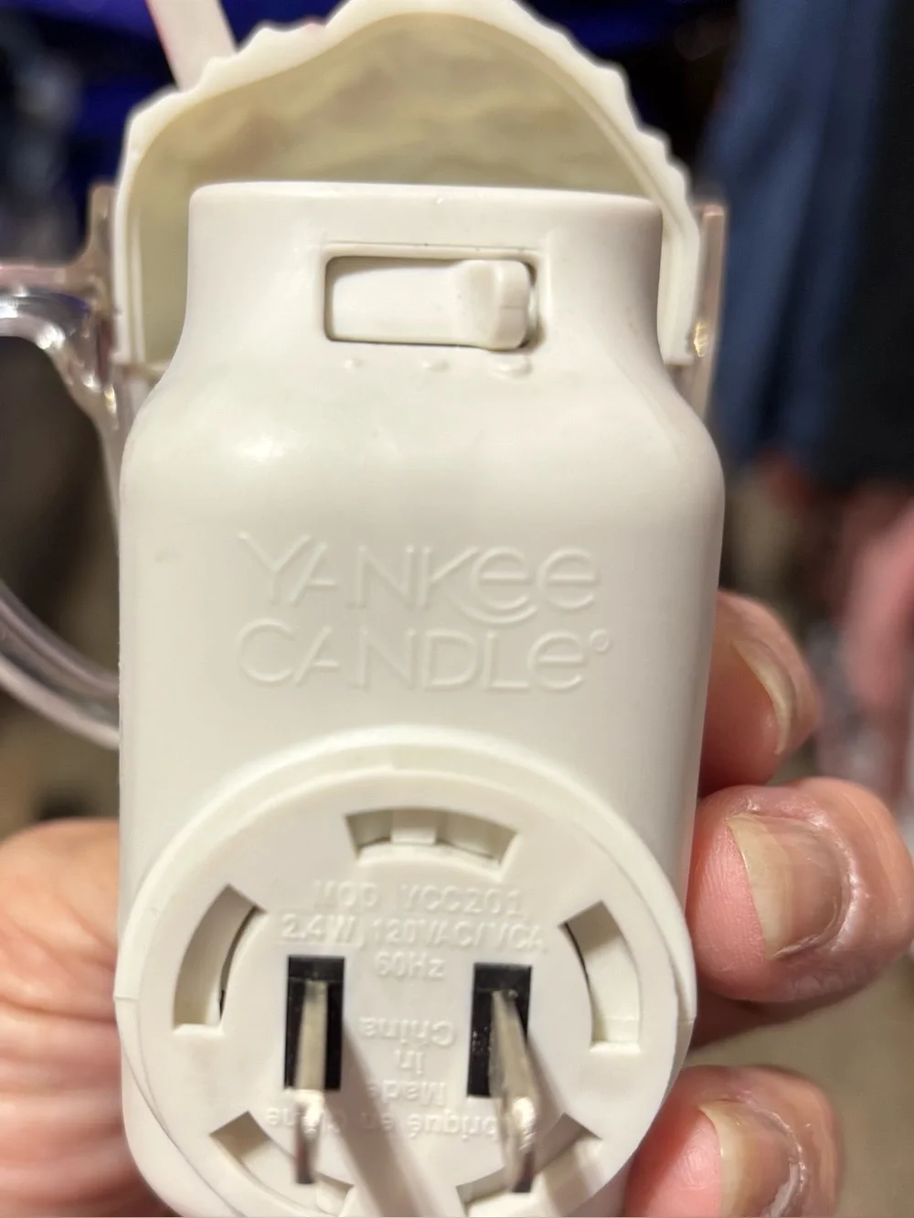 Yankee candle scent, plug in, hot cocoa diffuser NWOT